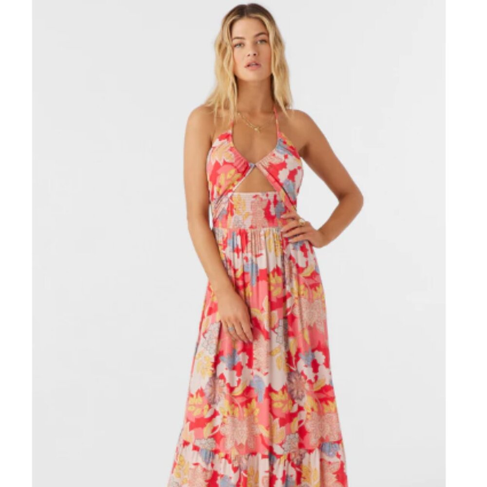 KYNLEE ANTALYA FLORAL MIDI DRESS